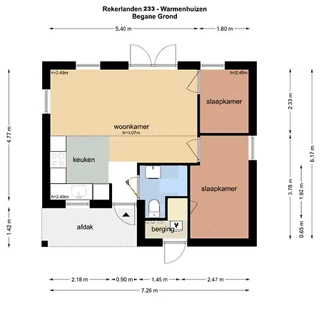 Kings View Cottage, Helemaal Vernieuwd 2025 Warmenhuizen